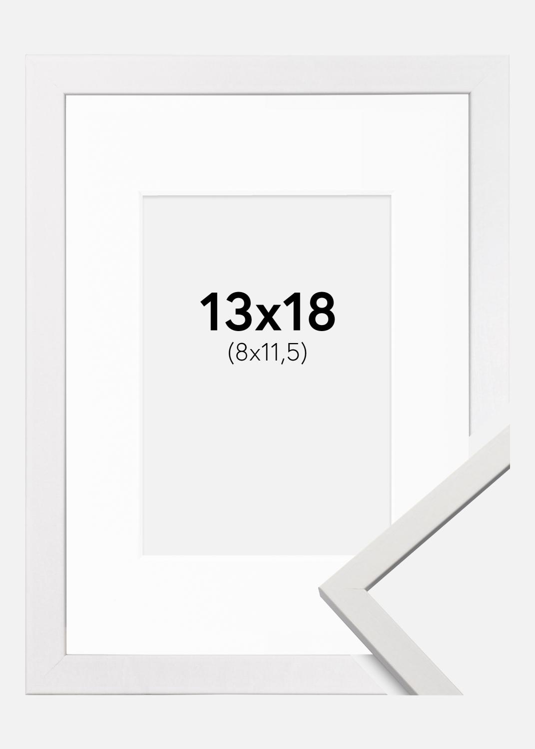 Product Image for Moldura Edsbyn Branco 13x18 cm - Passe-partout Branco 9x12 cm