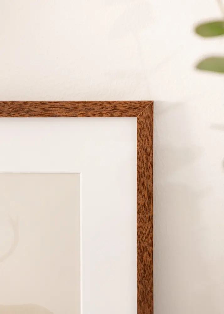 Moldura Modern Vidro acrílico Warm Brown 40x50cm