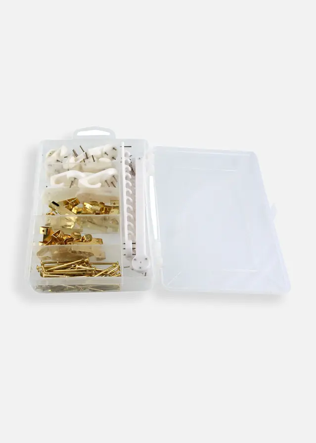 Conjunto para pendurar quadros 121 peças