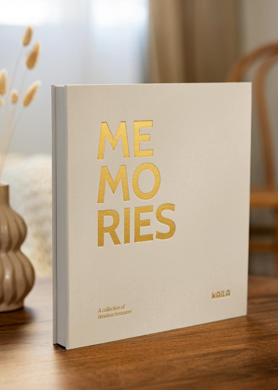 Product Image for KAILA Álbuns de fotografias Memories Cream - 300 Fotografias em formato 10x15 cm