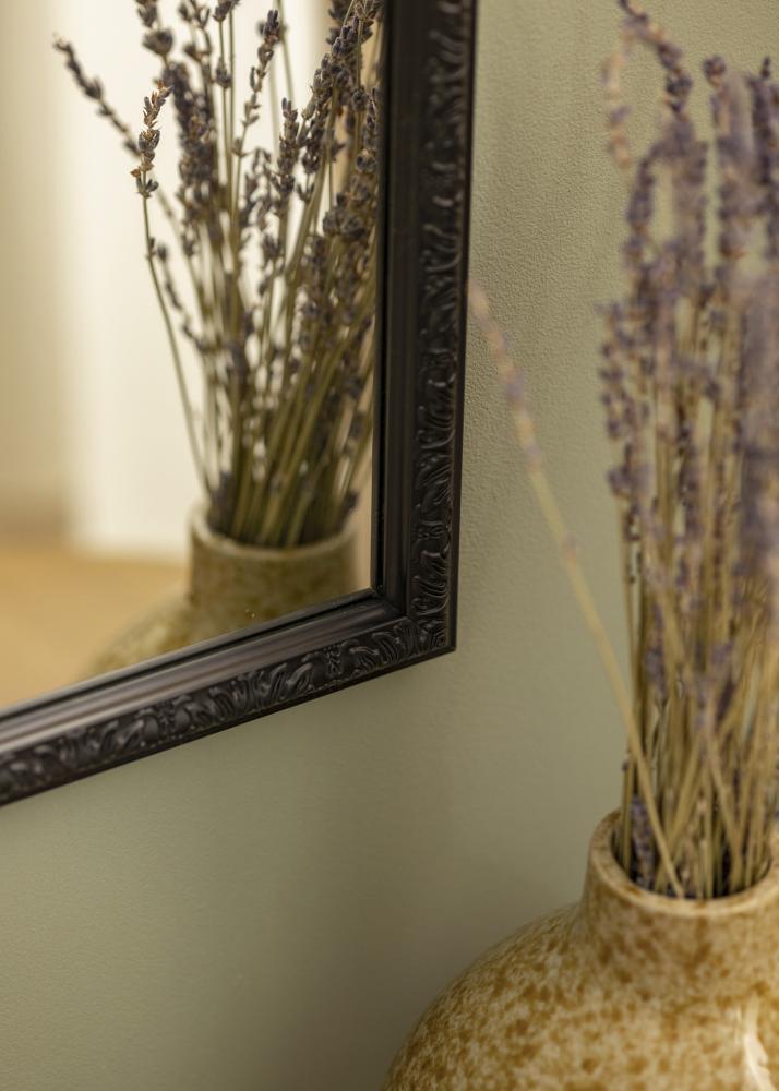 Espelho Nostalgia Preto 45x125 cm