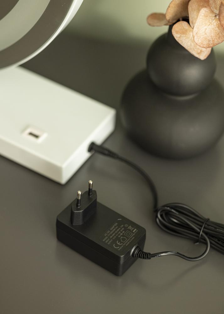 KAILA Espelho para toucador Round LED Branco 50 cm Ø