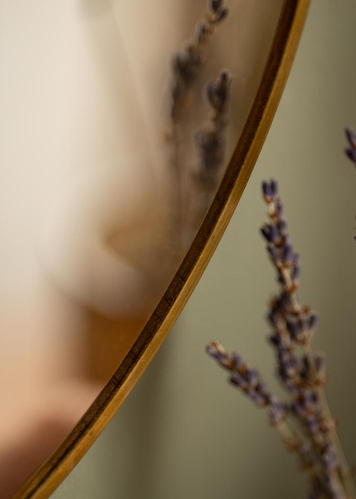 Espelho House Doctor The Loop Latão 32 cm Ø