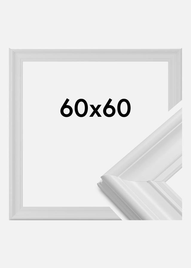 Moldura Mora Premium Branco 60x60 cm