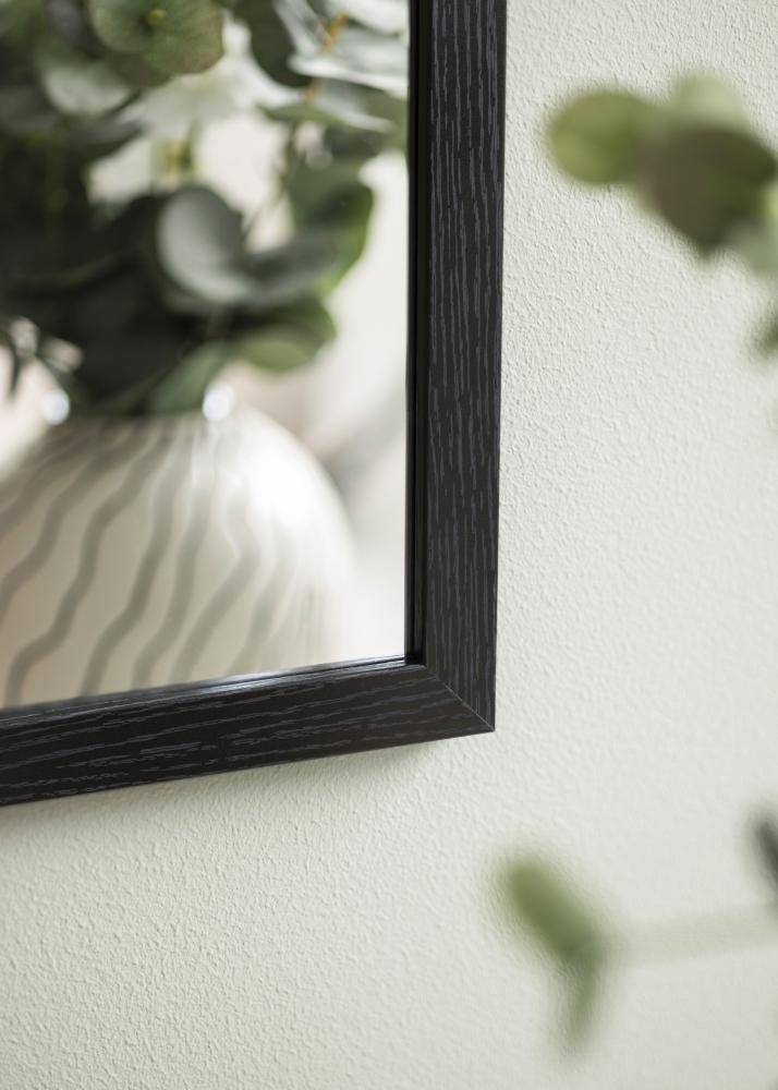 Espelho Overdoor Preto 34x126 cm