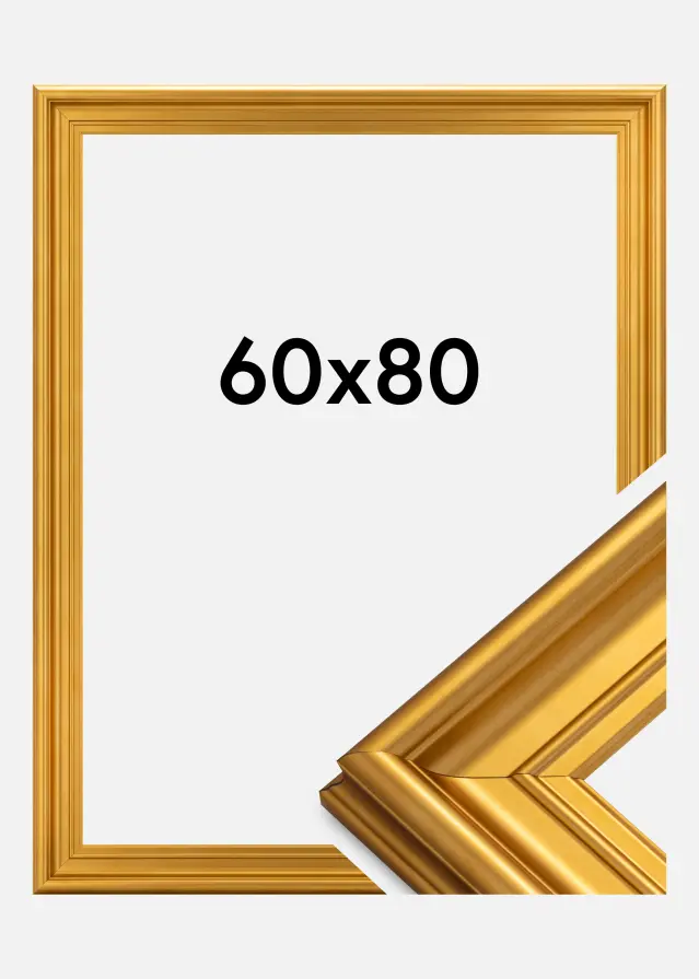 Moldura Mora Premium Dourado 60x80 cm