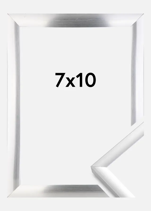 Moldura New Lifestyle Prateado 7x10 cm