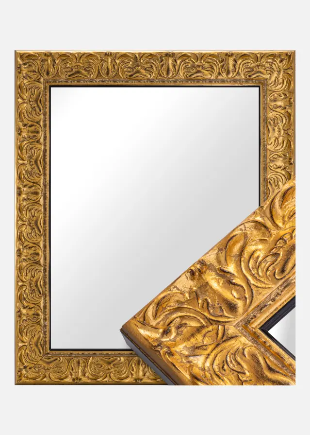 Espelho Durham Dourado - Tamanho personalizável