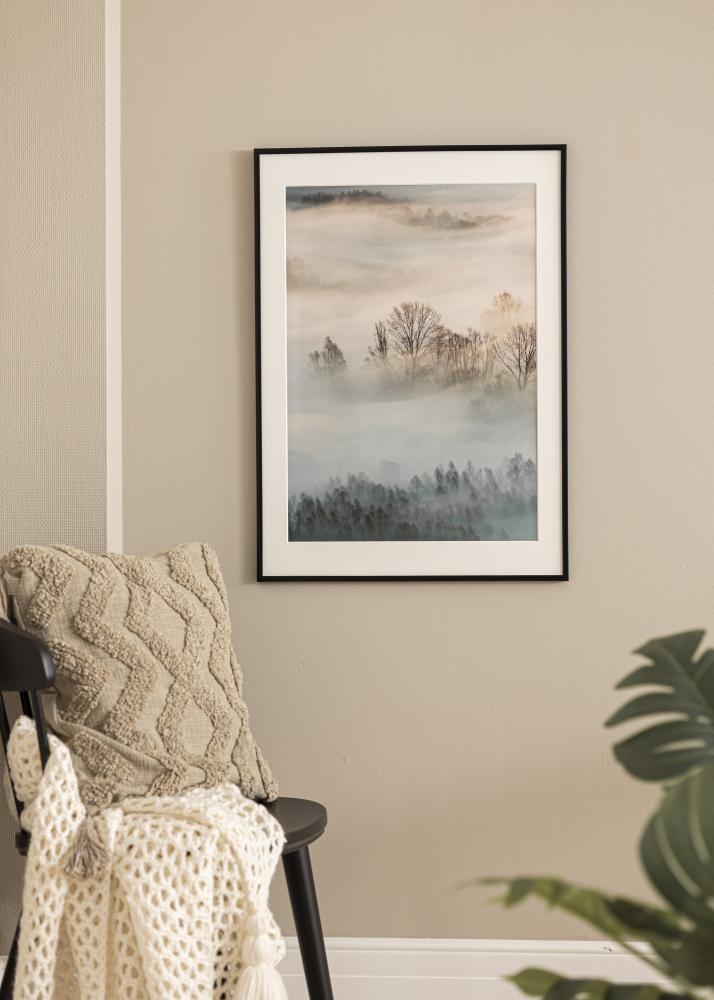 Moldura New Lifestyle Vidro acrílico Preto mate 13x18 cm