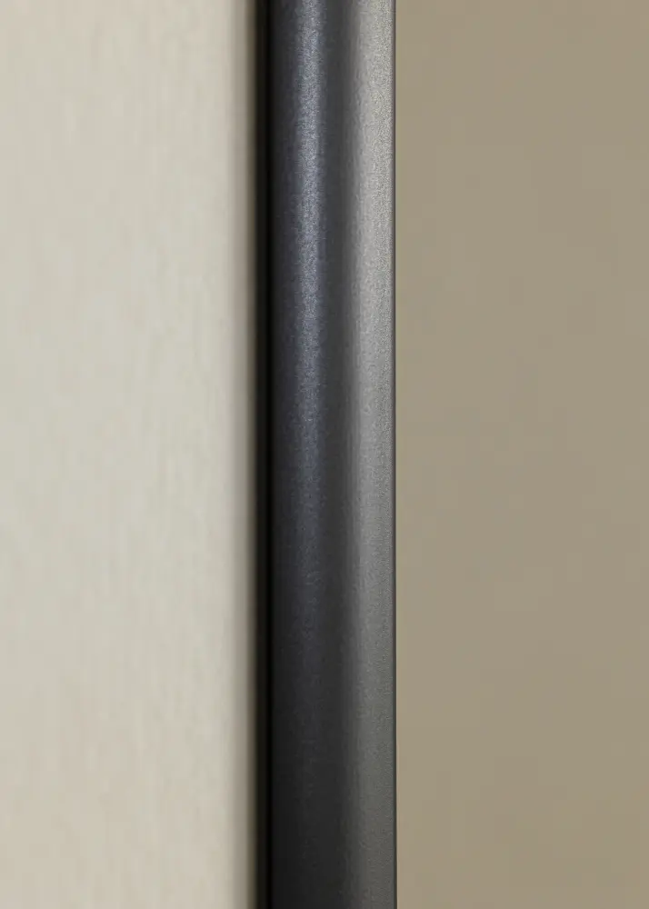 Moldura New Lifestyle Preto mate 40x40 cm - Passe-partout Branco 30x30 cm