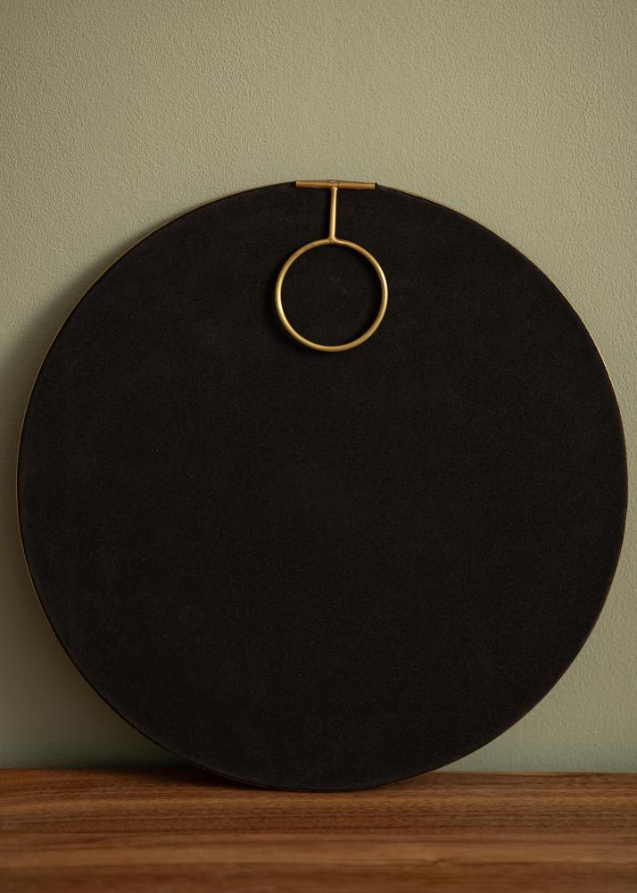 Espelho House Doctor The Loop Latão 32 cm Ø