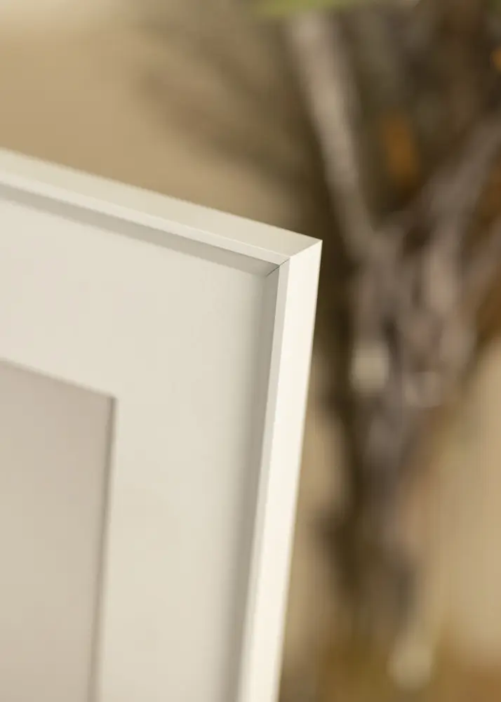 Moldura Desire Vidro acrílico Branco 15x20 cm