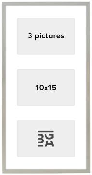 Edsbyn Conjunto de molduras XV Prateado - 3 Fotografias (10x15 cm)