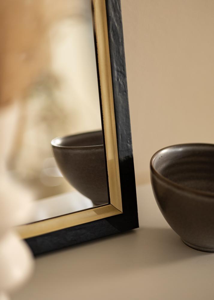 Espelho Leonie Preto - Tamanho personalizável