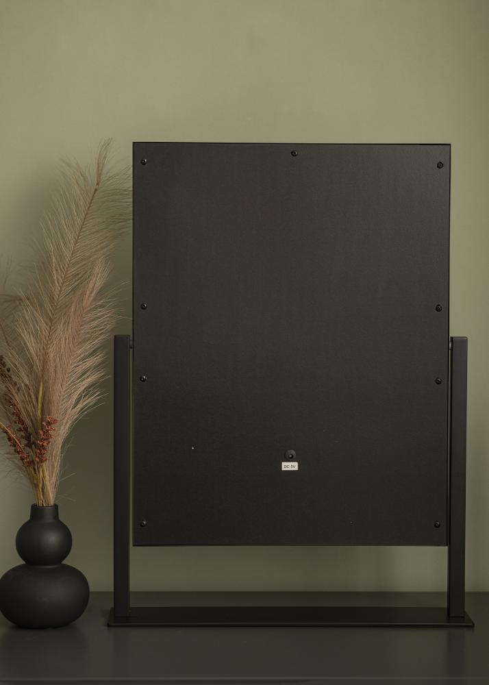 KAILA Espelho para toucador VI Preto- 46x60 cm