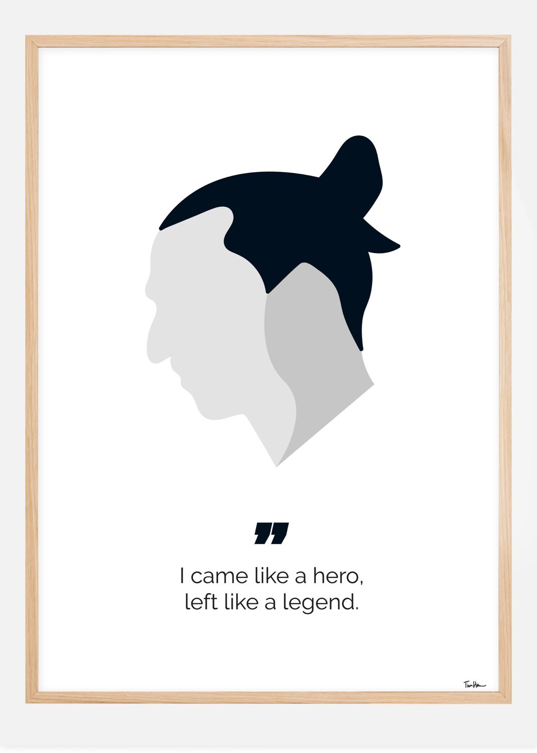 Product Image for Zlatan the legend Póster (21x29.7 cm (A4))