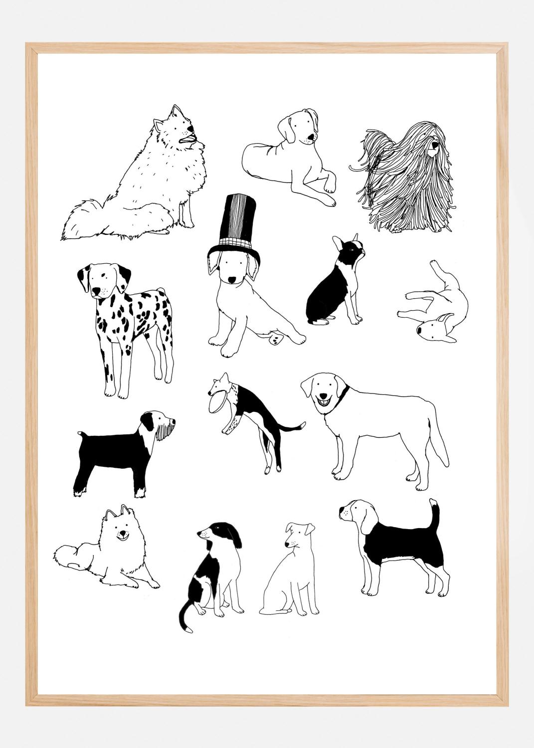 Product Image for Dogs Póster (21x29.7 cm (A4))