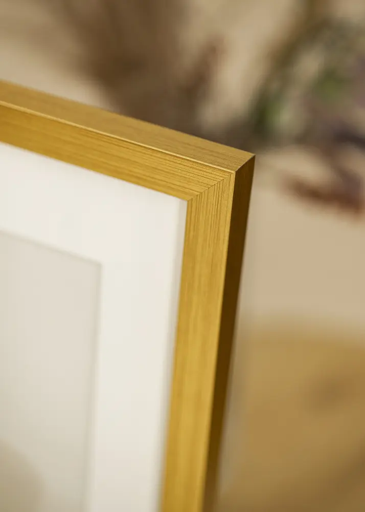 Moldura Blocky Vidro acrílico Dourado 84,1x118,9 cm (A0)