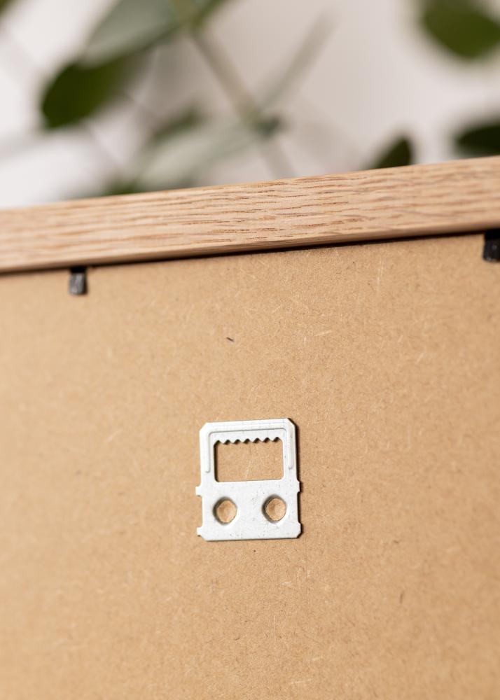 Moldura Tidlös Vidro acrílico Maciço Carvalho 42x59,4 cm (A2)