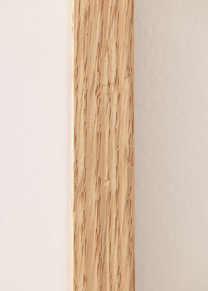 Moldura Tidlös Vidro acrílico Maciço Carvalho 42x59,4 cm (A2)