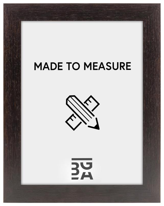 Moldura Härjedalen - Castanho-escuro - Tamanho personalizável