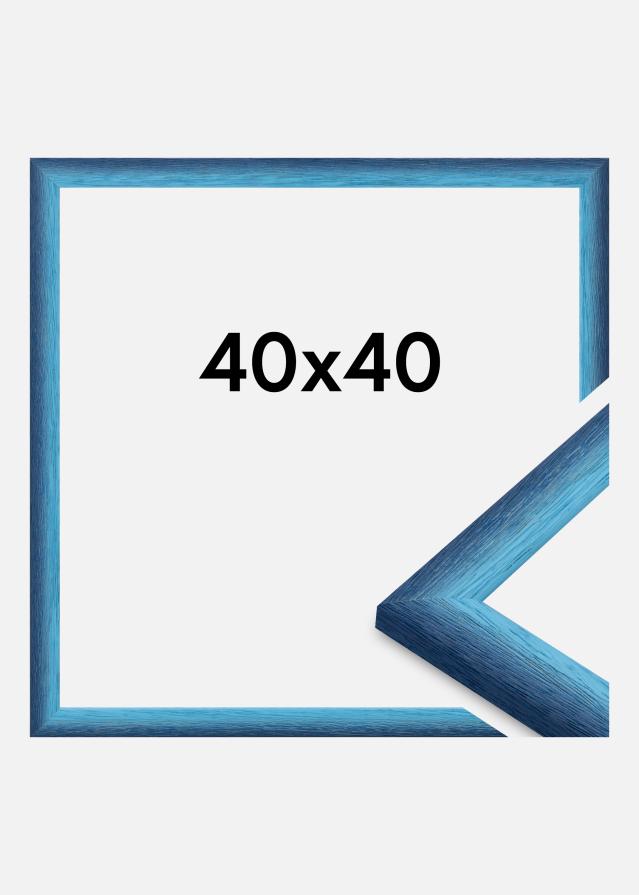 Moldura Cornwall Vidro acrílico Azul-escuro 40x40 cm