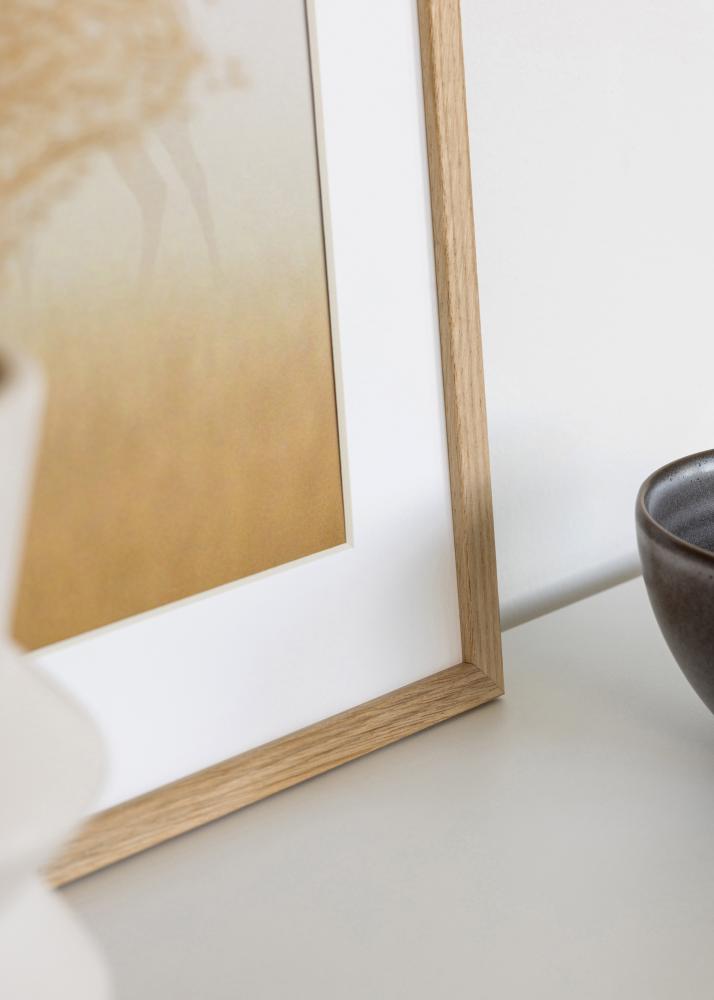 Moldura Edsbyn Vidro acrílico Carvalho 9x11 cm