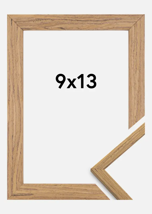 Moldura Edsbyn Teca 9x13 cm