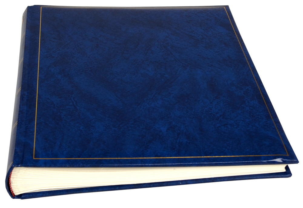 Henzo Basic Line Álbuns de fotografias Azul - 30x36 cm (80 Páginas brancas)