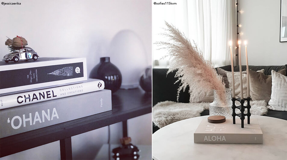 Coffee Table Books - snygga fotoalbum till vardagsrumsinredning