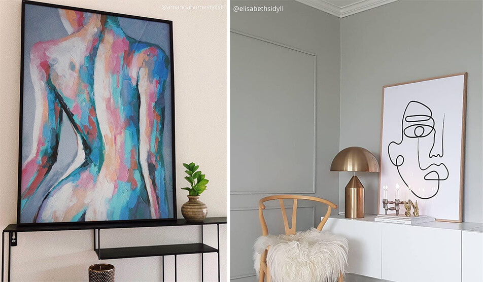 Ramar för posters och prints